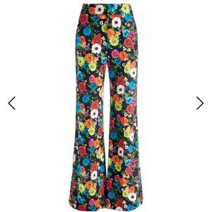 ALICE & OLIVIA "Dylan" High-Waisted Wide-Leg Pants size 4